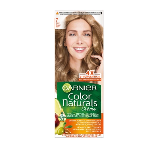 Garnier Color Naturals trwała farba do włosów 7 Blond