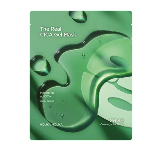 Holika Holika The Real Gel Mask Cica hydrożelowa maseczka do twarzy 35 g