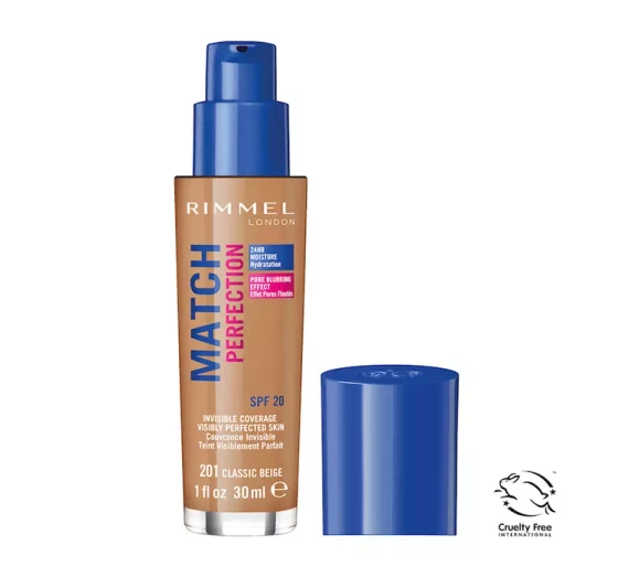 RIMMEL PODKŁAD MATCH PERFECTION NR 201 NOWA WERSJA