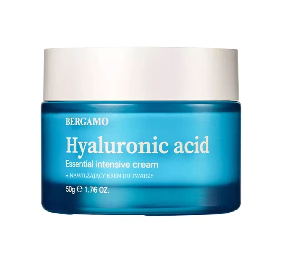 Bergamo Hyaluronic Acid nawilżający krem do twarzy z kwasem hialuronowym 50 g