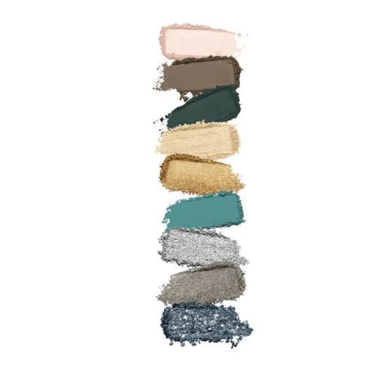 KIKO Milano Glamour Multi Finish mini paletka cieni 06 Green Vibes 2,5g