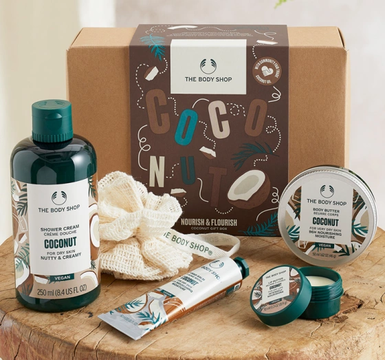 THE BODY SHOP COCONUT ZESTAW PREZENTOWY
