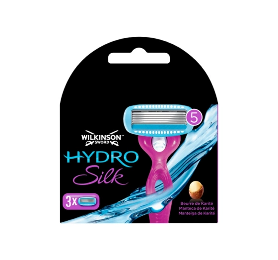 Wilkinson Sword Hydro Silk wkłady do maszynki do golenia dla kobiet 3 sztuki