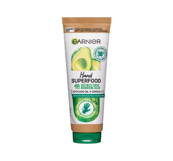 Garnier Hand Superfood odżywczy krem do rąk skóra sucha i bardzo sucha 75 ml