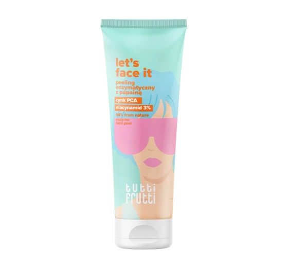 Farmona Tutti Frutti Let's Face It peeling enzymatyczny do twarzy 100 ml