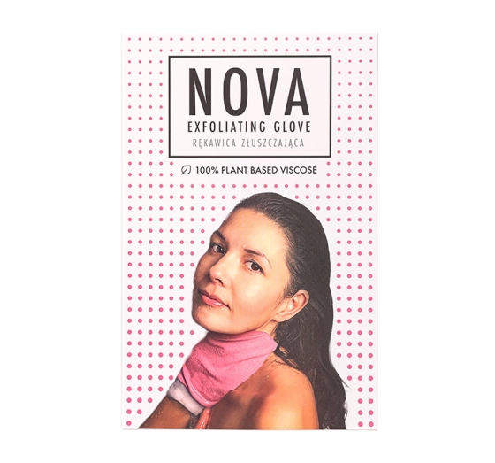 Sister Young Nova złuszczająca rękawica do peelingu ciała Pink