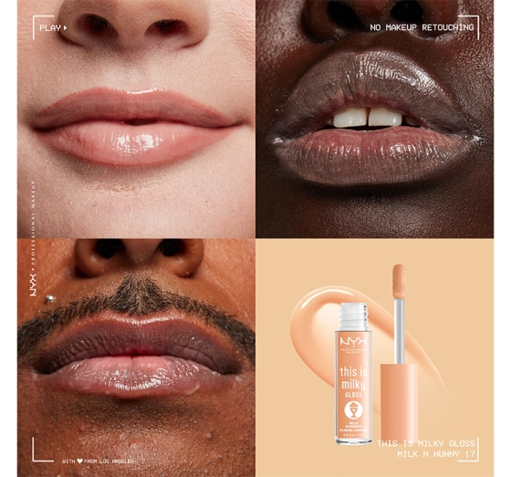 NYX Professional Makeup This Is Milky błyszczyk do ust 17 Milk N Hunny 4 ml