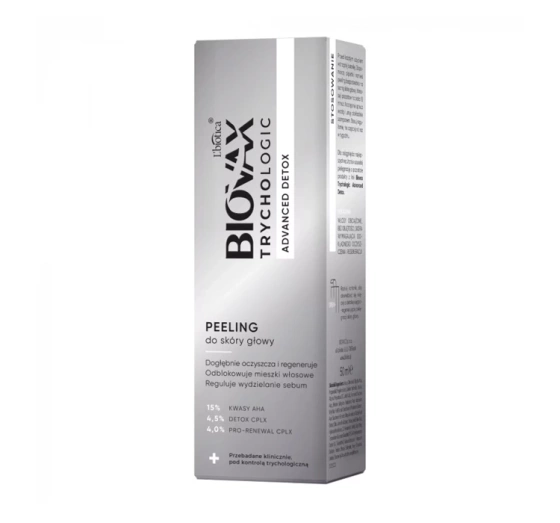 Biovax Trychologic Advanced Detox trychologiczny peeling do skóry głowy 50 ml