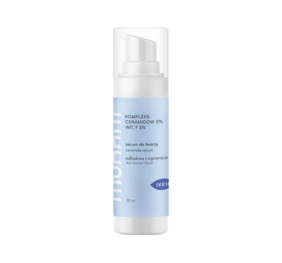 Mohani Derm do twarzy z kompleks ceramidów 5% witamina F 3% 30ml