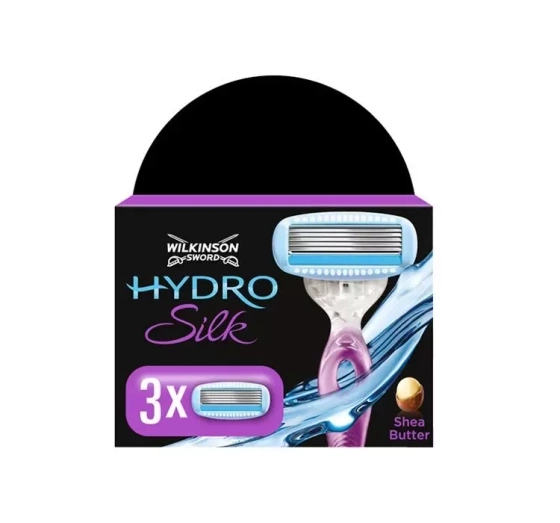 Wilkinson Sword Hydro Silk wkłady do maszynki do golenia dla kobiet 3 sztuki