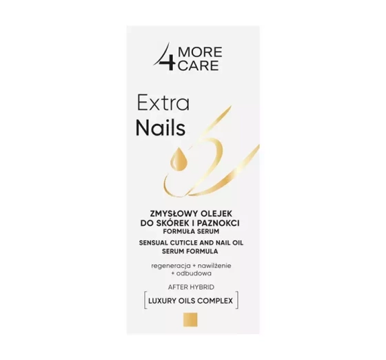More4Care Extra Nails zmysłowy olejek do skórek i paznokci 10ml