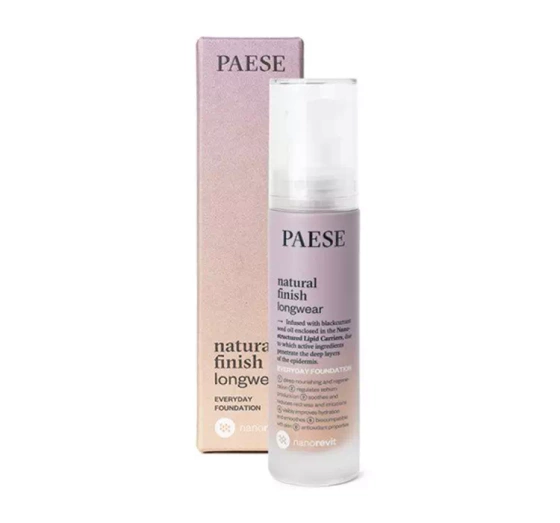 Paese Nanorevit długotrwały podkład o naturalnym wykończeniu 05 Natural 30 ml