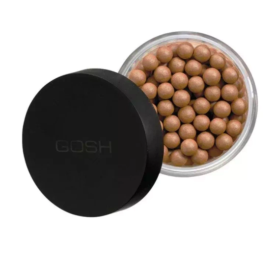 Gosh brązująco-opalizujący puder w kulkach Glow 25 g