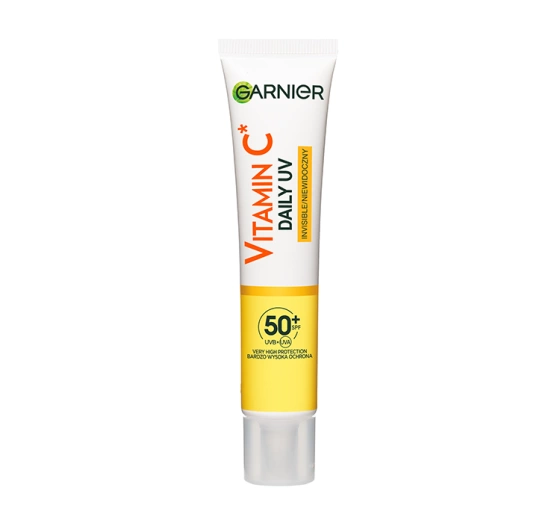 Garnier Vitamin C Daily UV rozświetlający fluid do twarzy SPF50 Invisible 40 ml