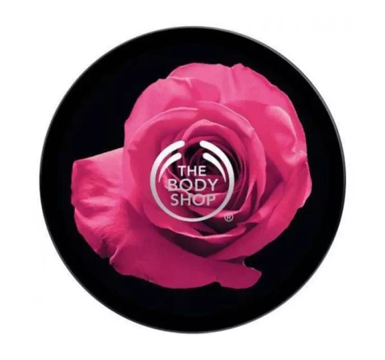 The Body Shop Instant Glow body butter British Rose masło do ciała 200ml