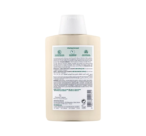 Klorane Organiczne Masło Cupuacu szampon do włosów bardzo suchych i zniszczonych 200 ml