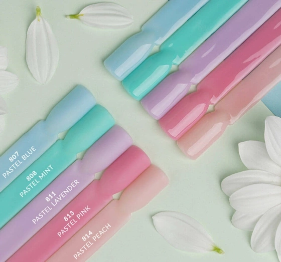 Semilac Extend 5 in1 kolorowa baza hybrydowa 808 Pastel Mint 7 ml