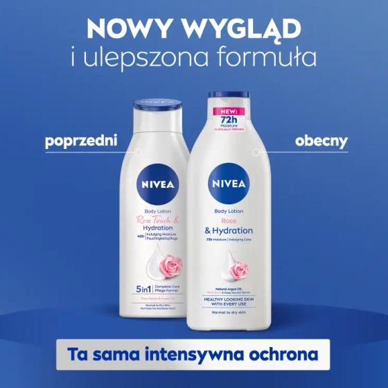 NIVEA Rose Touch nawilżający balsam do ciała 400 ml