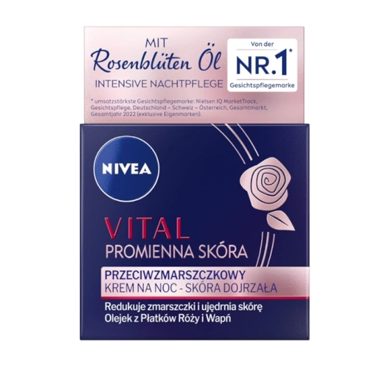 NIVEA Vital przeciwzmarszczkowy krem na noc 50 ml