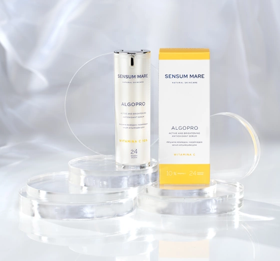 Sensum Mare Algopro C aktywnie działające rozjaśniające serum antyoksydacyjne z witaminą C 10% 30 ml