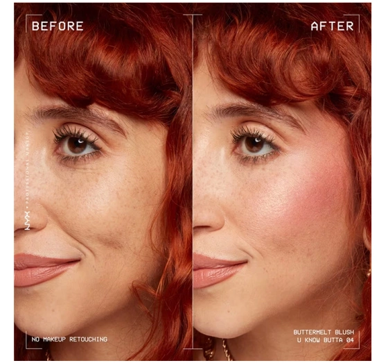 NYX Professional Makeup Buttermelt róż do policzków w kompakcie 04 U Know Butta 5 g