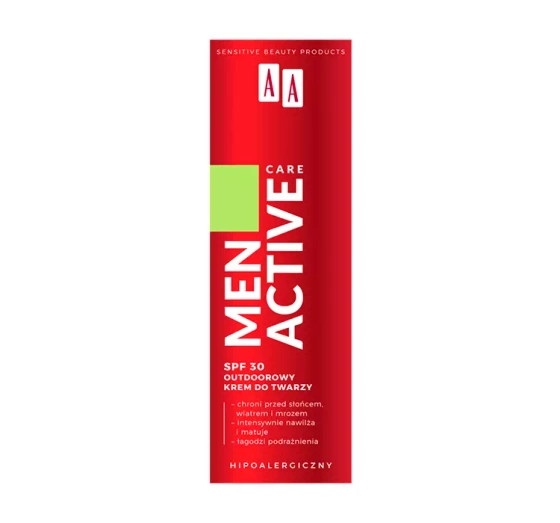 AA Men Active Care outdoorowy krem do twarzy SPF30 50 ml