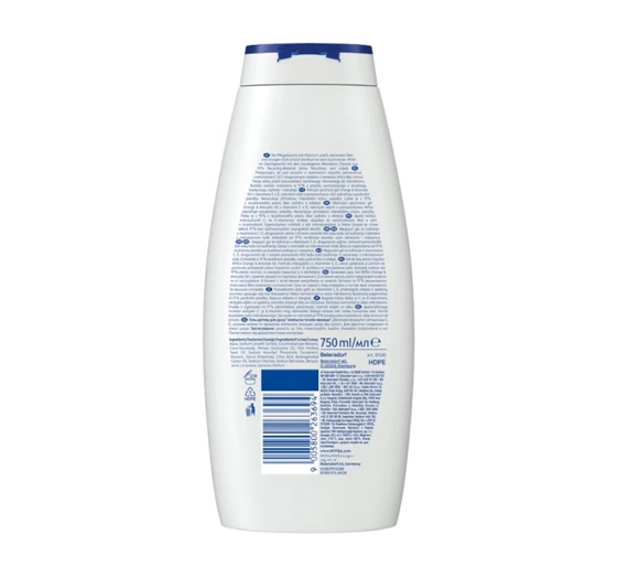 NIVEA Orange&Avocado Oil pielęgnujący żel pod prysznic 750 ml