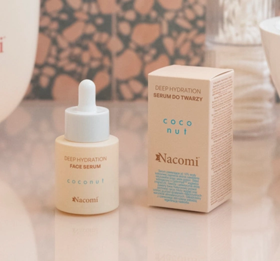 Nacomi Coconut nawilżające serum do twarzy do skóry suchej 30 ml