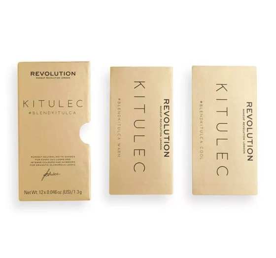 Makeup Revolution x Kitulec palety cieni BlendKitulca 12x1,3g
