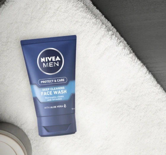 NIVEA MEN Protect&Care żel do mycia twarzy 100 ml