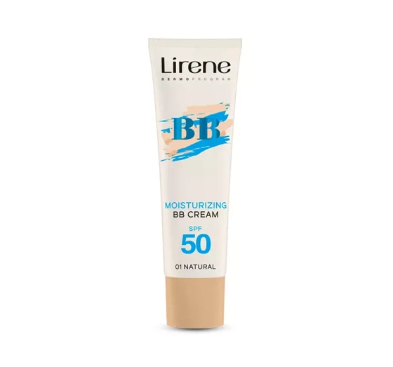 Lirene Nawilżający krem koloryzujący BB SPF50 01 Natural 30 ml