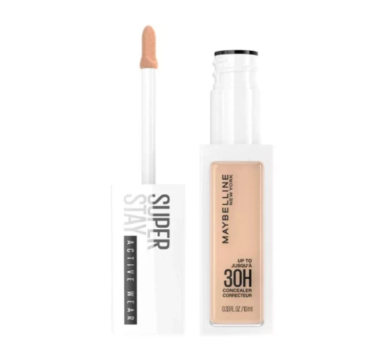 Maybelline Super Stay Active Wear 30h korektor do twarzy i pod oczy 20 Sand 10 ml