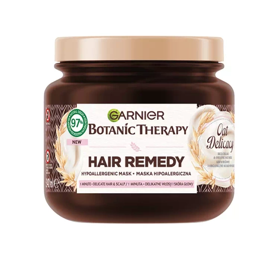 Garnier Botanic Therapy maska do włosów delikatnych z mlekiem owsianym 340 ml