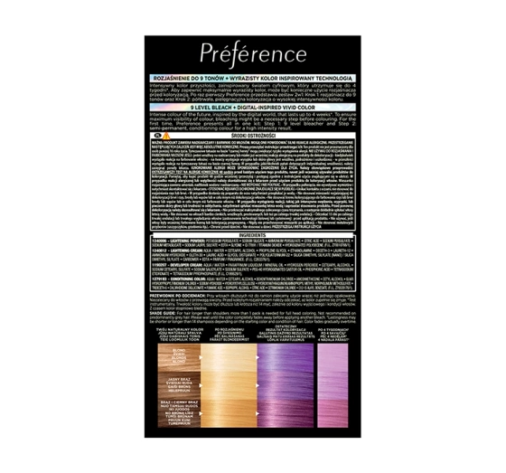 L'Oréal Paris Preference Metavivid farba do włosów 9.120 Meta Lilac