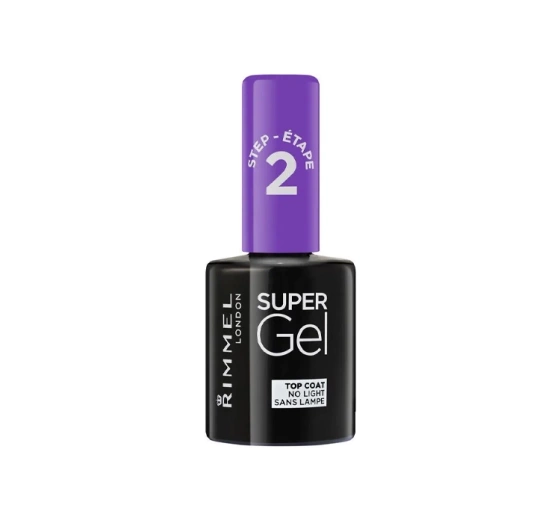 Rimmel Super Gel żelowy top coat do paznokci 12ml