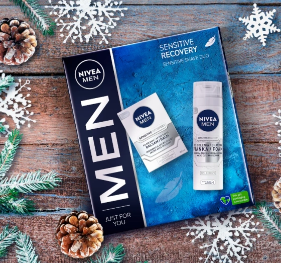 NIVEA MEN Sensitive Recovery zestaw kosmetyków dla mężczyzn