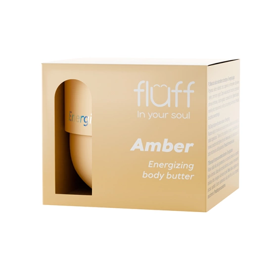 Fluff In Your Soul energetyzujące masło do ciała z bursztynem 150 ml