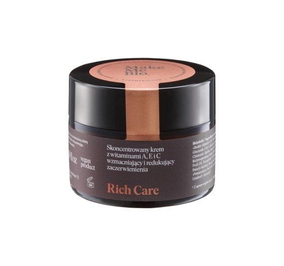 Make Me Bio Rich Care skoncentrowany krem do twarzy z witaminą A,E i C 50ml