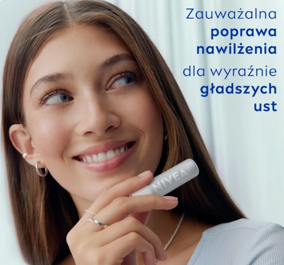 NIVEA Hyaluron Lip Moisture Plus nawilżający balsam do ust w sztyfcie 5,2 g