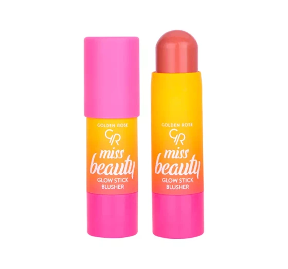 Golden Rose Miss Beauty Glow Stick Blusher róż do policzków 02 Dusty Rose 6 g