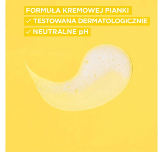 Garnier Vitamin C delikatna emulsja do mycia twarzy skóra matowa o nierównym kolorycie 250 ml