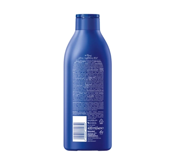 NIVEA Firming Q10 Plus ujędrniające mleczko do ciała do skóry suchej 400 ml