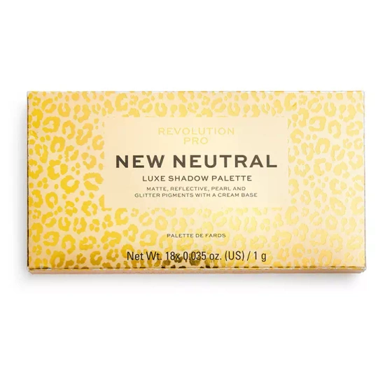 Revolution Pro New Neutral paleta cieni do powiek 18g