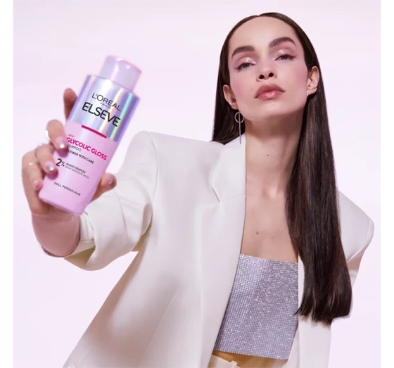L'Oréal Paris Elseve Glycolic Gloss szampon do włosów matowych i szorstkich 200 ml