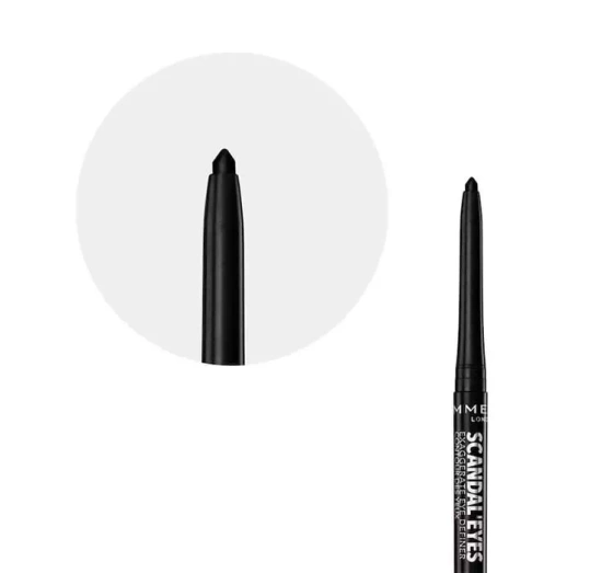Rimmel Scandal'Eyes Exaggerate automatyczna kredka do oczu 001 Intense Black 0,35g