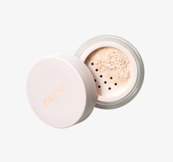 Paese Olive transparentny sypki puder oliwkowy do twarzy 6 g