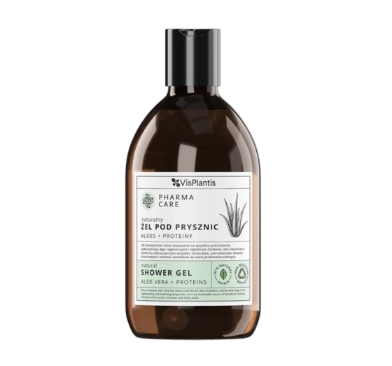 Vis Plantis Pharma Care żel pod prysznic Aloes Proteiny 500ml