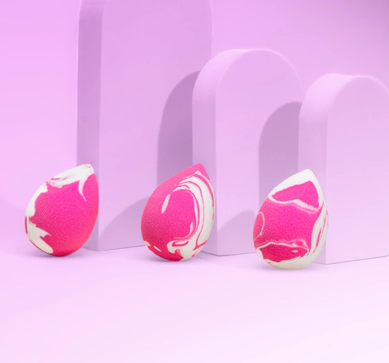 Ibra Makeup Blender Sponge marmurkowa gąbka do makijażu
