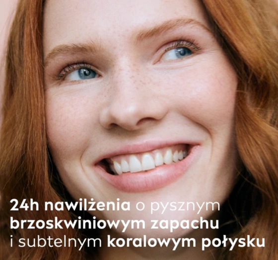 NIVEA pielęgnująca pomadka do ust Peach Shine 4,8 g