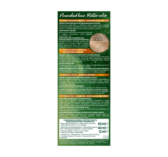 Garnier Color Naturals trwała farba do włosów 10 Bardzo Bardzo Jasny Blond